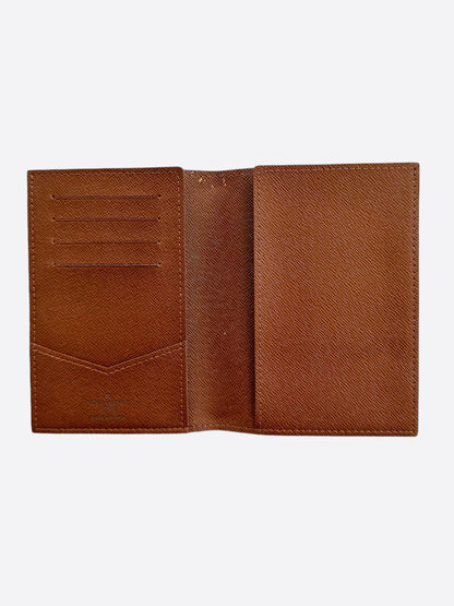 Louis Vuitton Brown Monogram Passport Cover