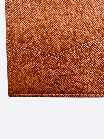 Louis Vuitton Brown Monogram Passport Cover