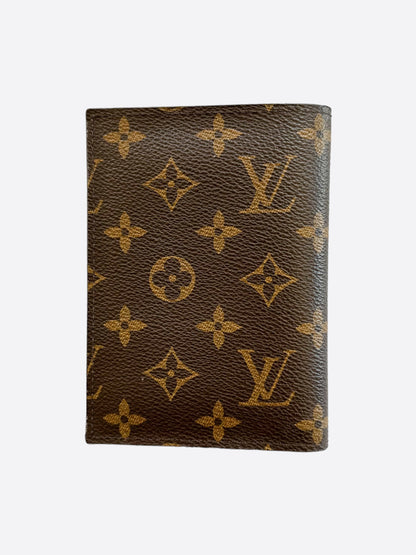 Louis Vuitton Brown Monogram Passport Cover