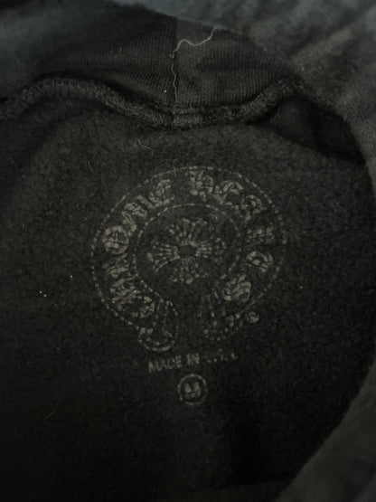 Chrome Hearts Black & Yellow Cross Logo Hoodie