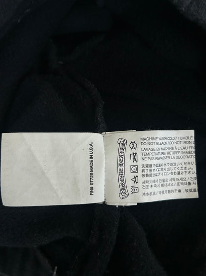 Chrome Hearts Navy & Yellow Logo Kids Sweatpants