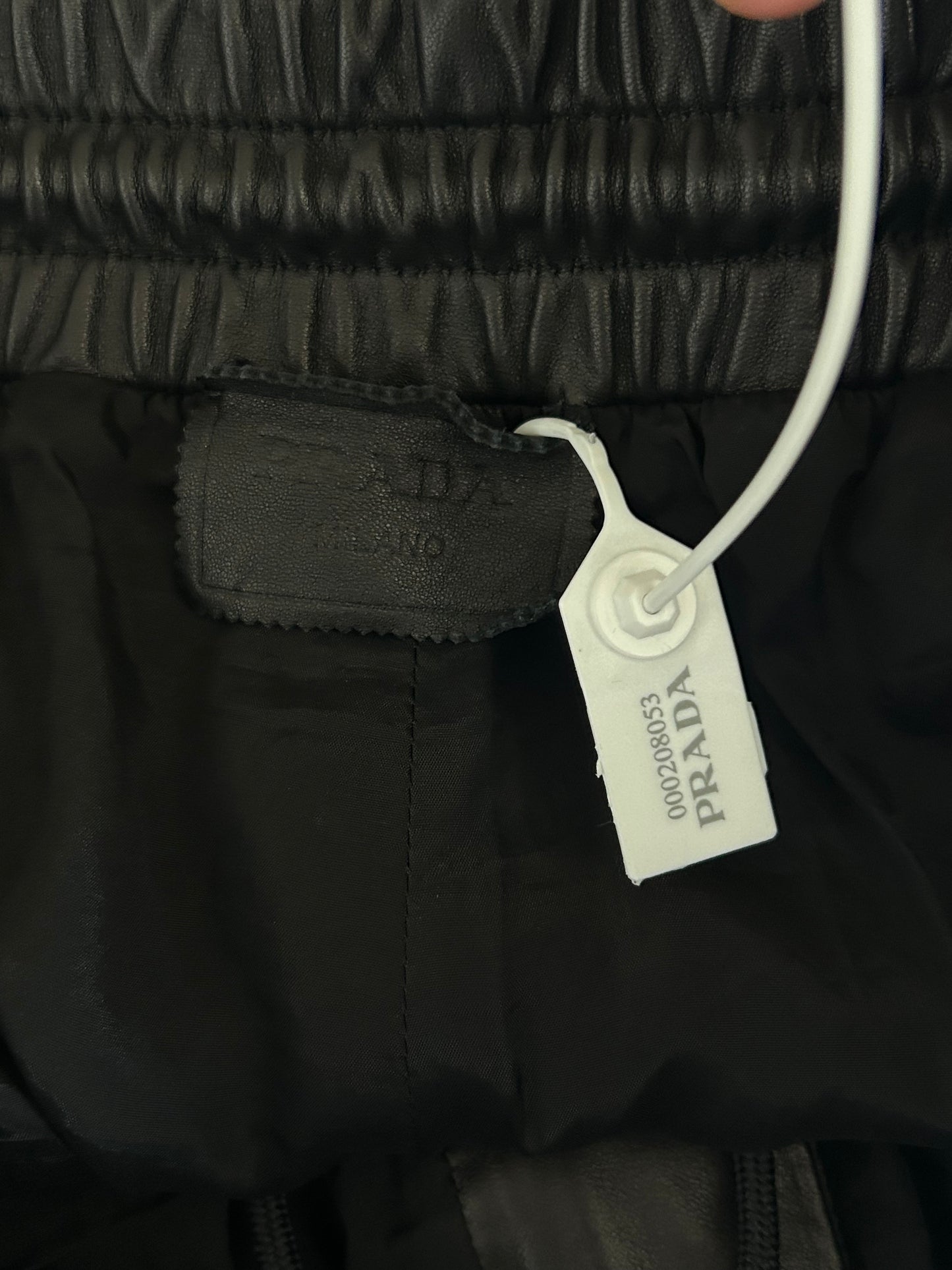 Prada Black Logo Shorts