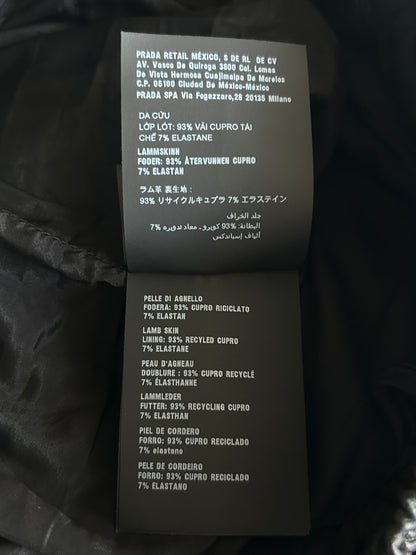 Prada Black Logo Shorts