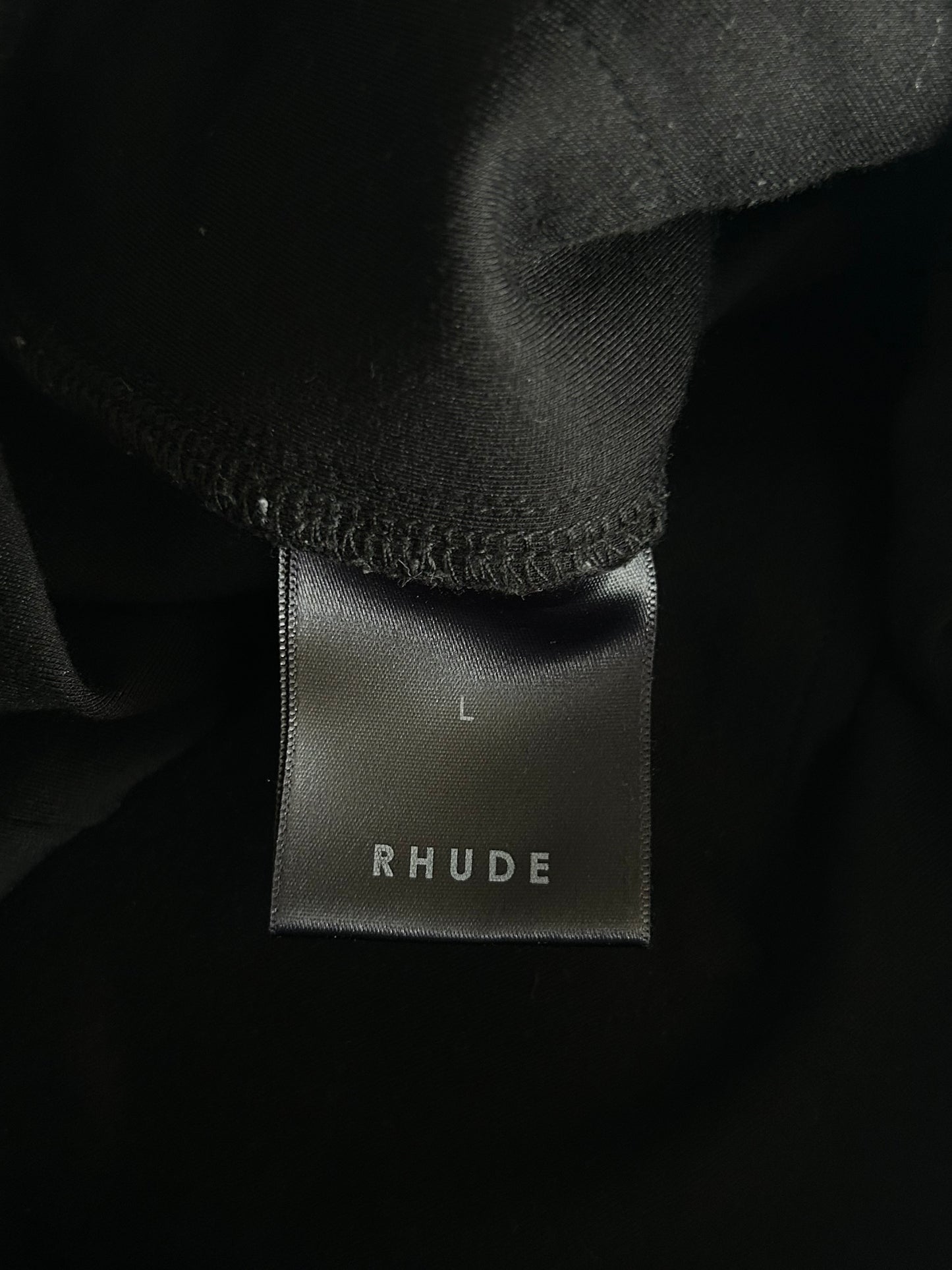 Rhude Black & White Track Pants