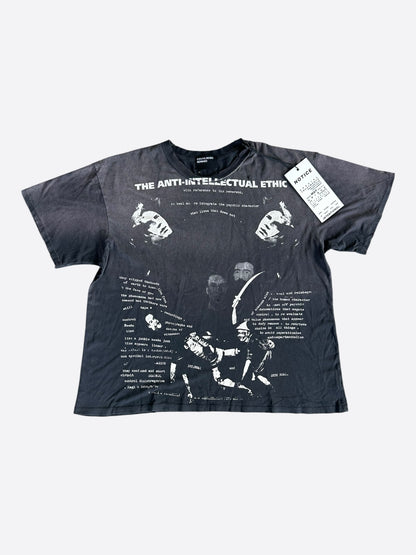 Enfants Riches Deprimes Faded Black & White Anti-Intellectual Graphic T-Shirt