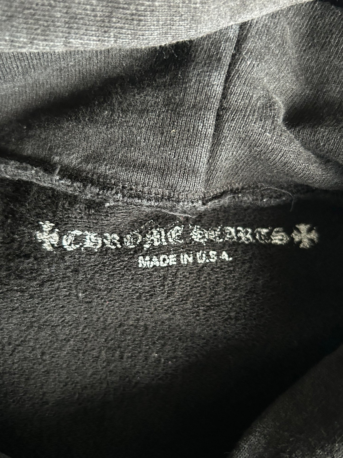 Chrome Hearts Matty Boy Black Stay Fast Hoodie