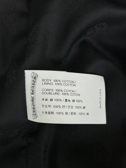 Chrome Hearts Blue & White Pinstripe Workwear Jacket