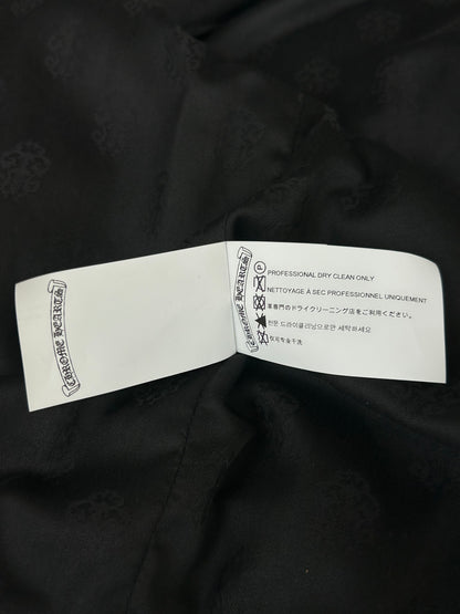 Chrome Hearts Blue & White Pinstripe Workwear Jacket