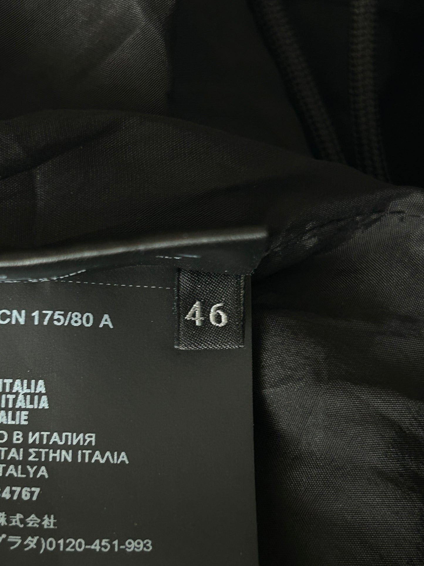 Prada Black Logo Shorts