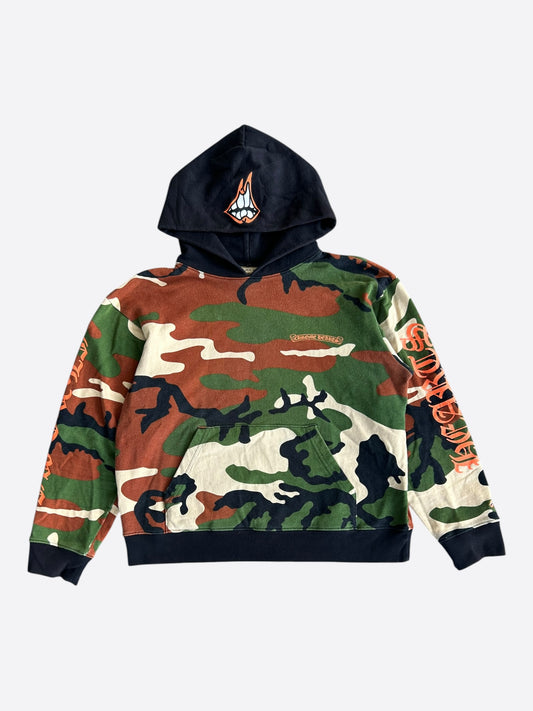 Chrome Hearts Matty Boy Camouflage Caution Hoodie