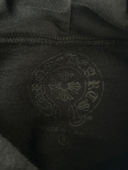 Chrome Hearts Black & Purple Friends & Family Glitter Floral Logo Hoodie