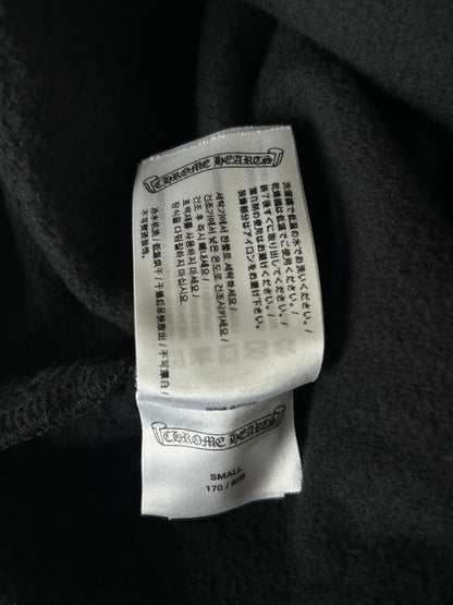 Chrome Hearts Black & Purple Friends & Family Glitter Floral Logo Hoodie