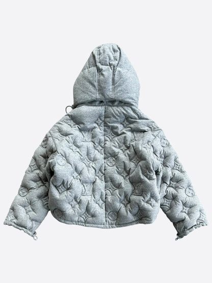 Louis Vuitton Grey Monogram Boyhood Puffer Jacket