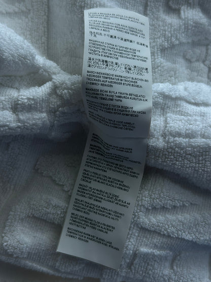 Versace White Baroque Men's Bathrobe