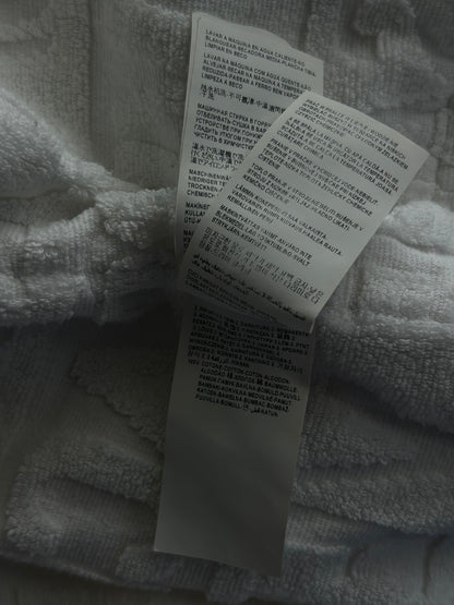Versace White Baroque Men's Bathrobe