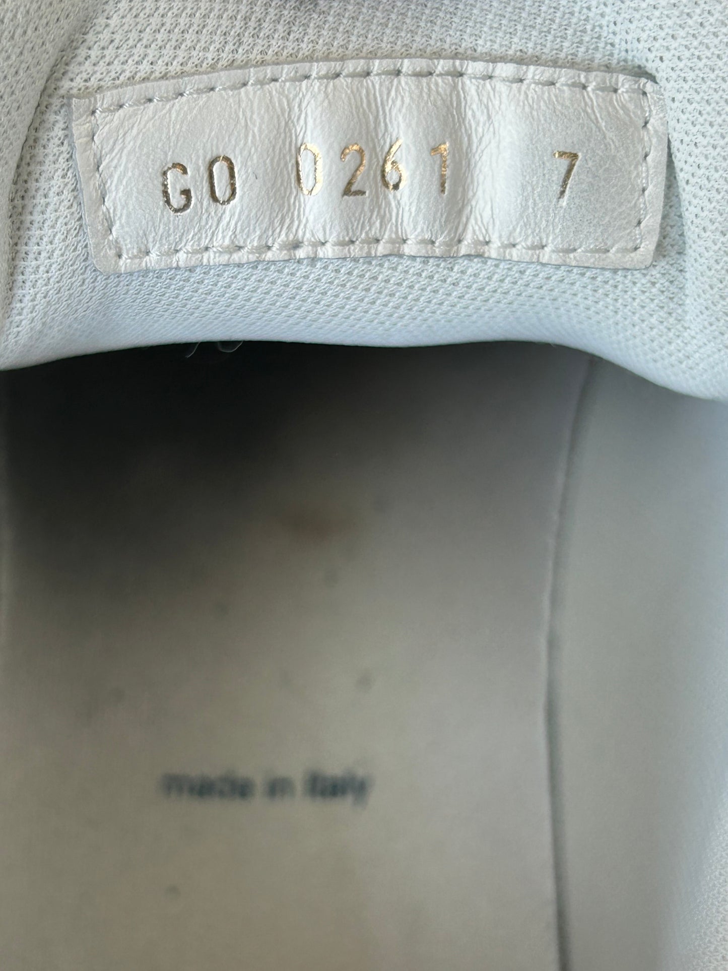 Louis Vuitton Black & White Prism Trainers
