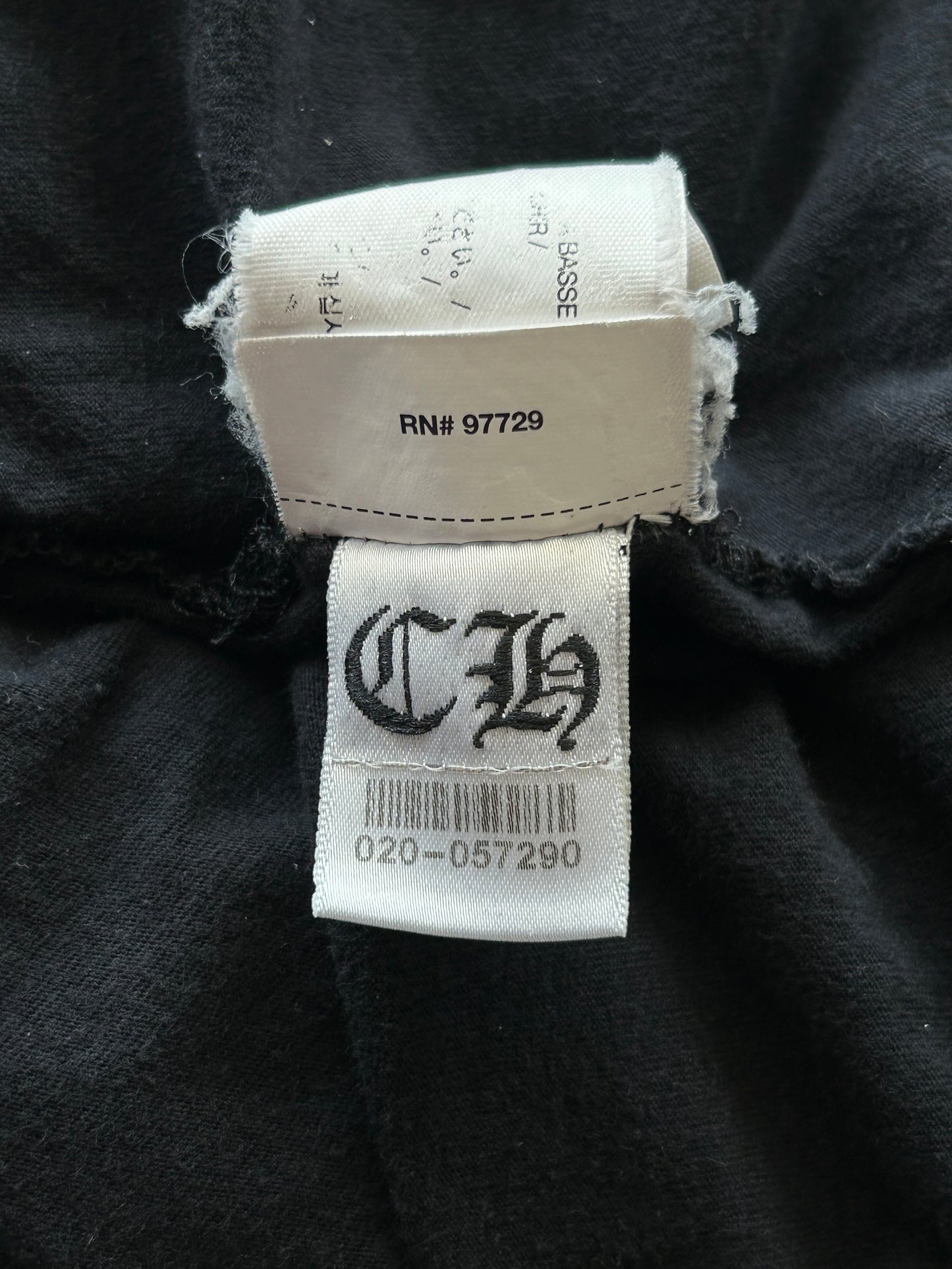 Chrome Hearts Black & Pink Foti Graphic Longsleeve T-Shirt