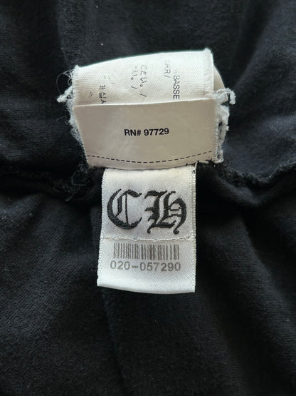 Chrome Hearts Black & Pink Foti Graphic Longsleeve T-Shirt