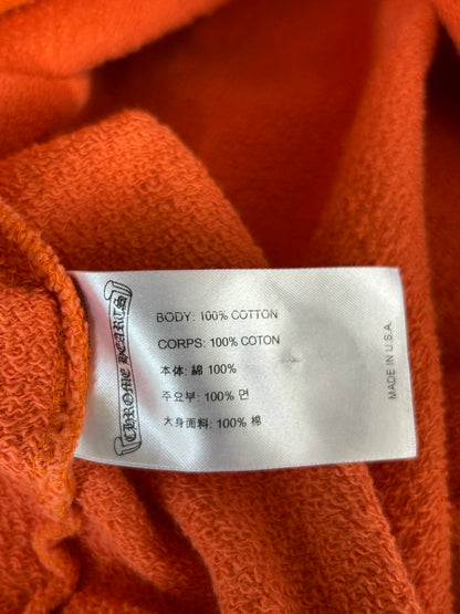 Chrome Hearts Orange & Black Dagger Logo Sweater