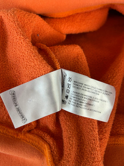 Chrome Hearts Orange & Black Dagger Logo Sweater