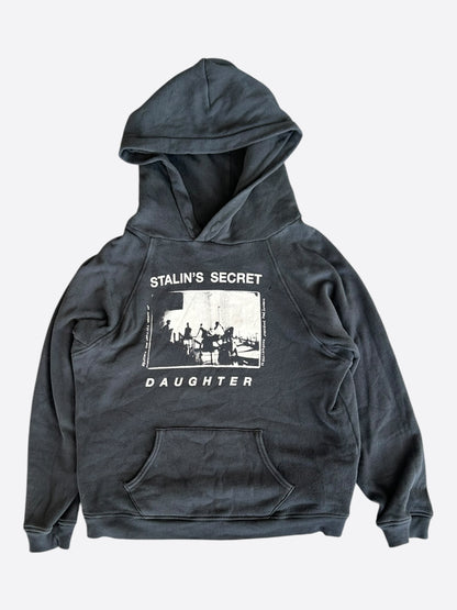 Enfants Riches Deprimes Faded Black & White Stalin's Secret Daughter Hoodie