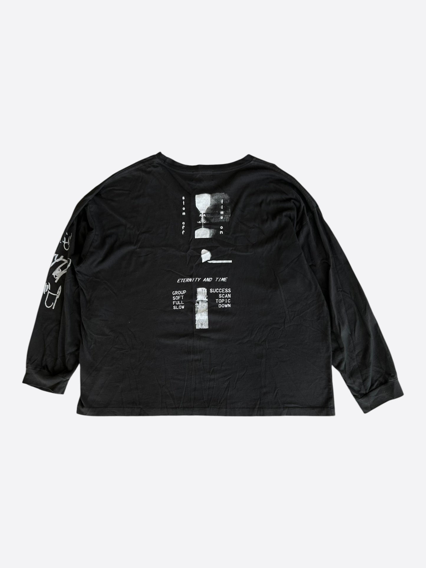 Enfants Riches Deprimes Black & White Eternity & Time Longsleeve T-Shirt