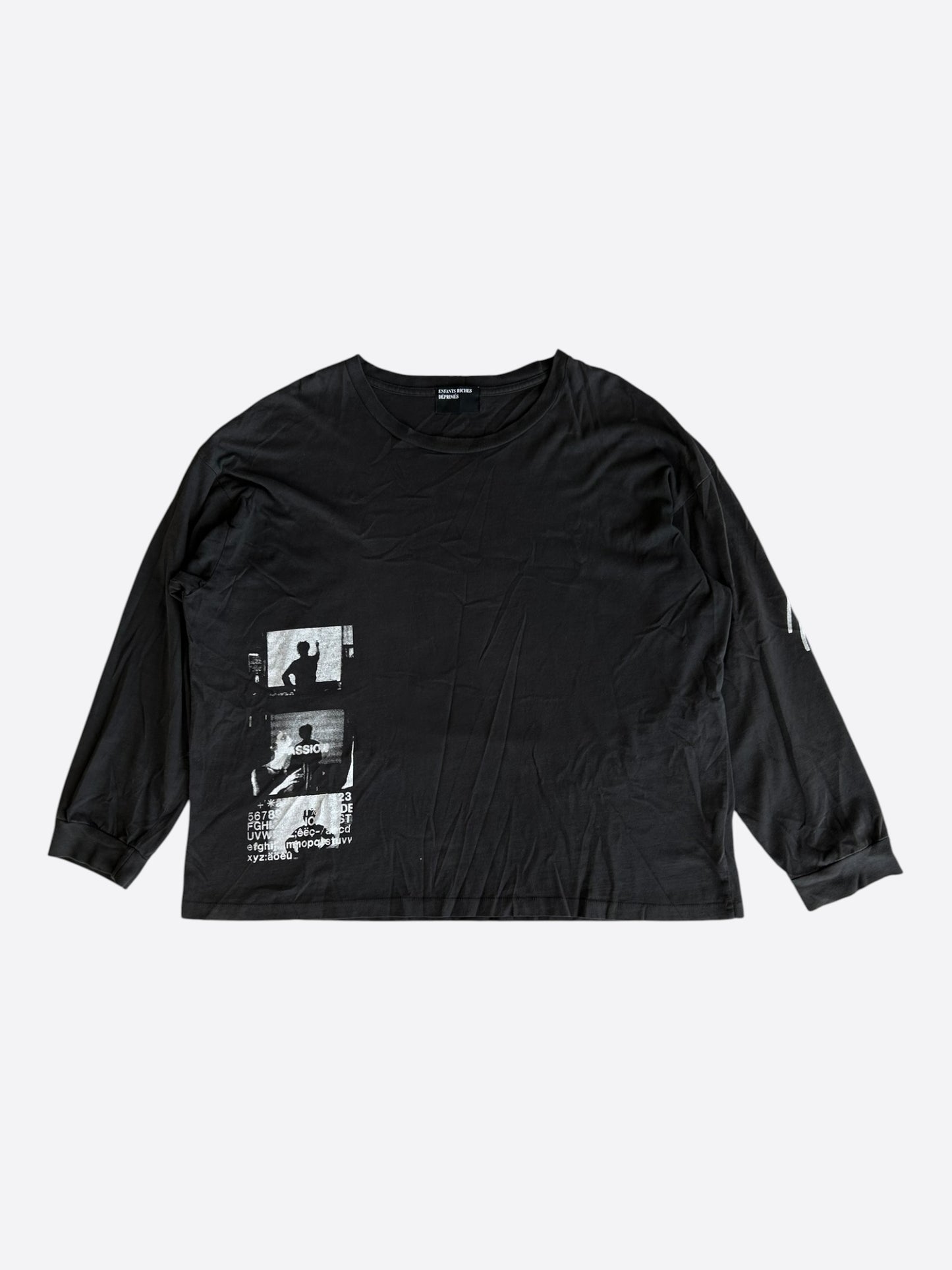 Enfants Riches Deprimes Black & White Eternity & Time Longsleeve T-Shirt