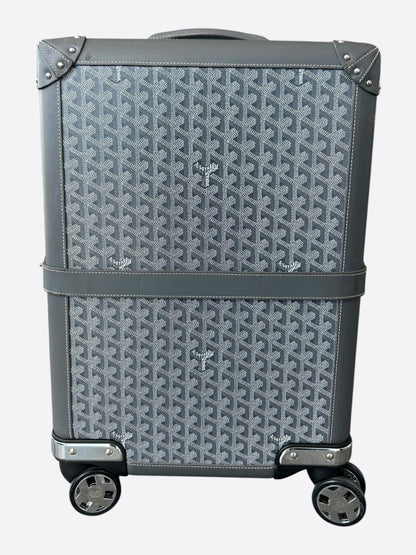 Goyard Grey Bourget PM Trolley Case
