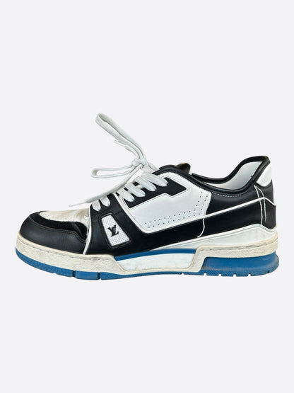 Louis Vuitton Black & White Prism Trainers