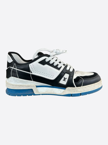 Louis Vuitton Black & White Prism Trainers