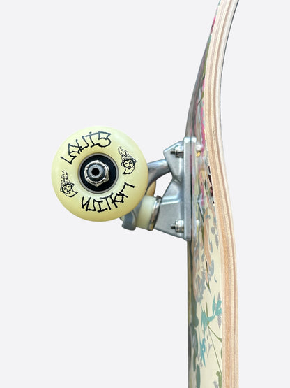Louis Vuitton Multicolor Floral Monogram Skateboard