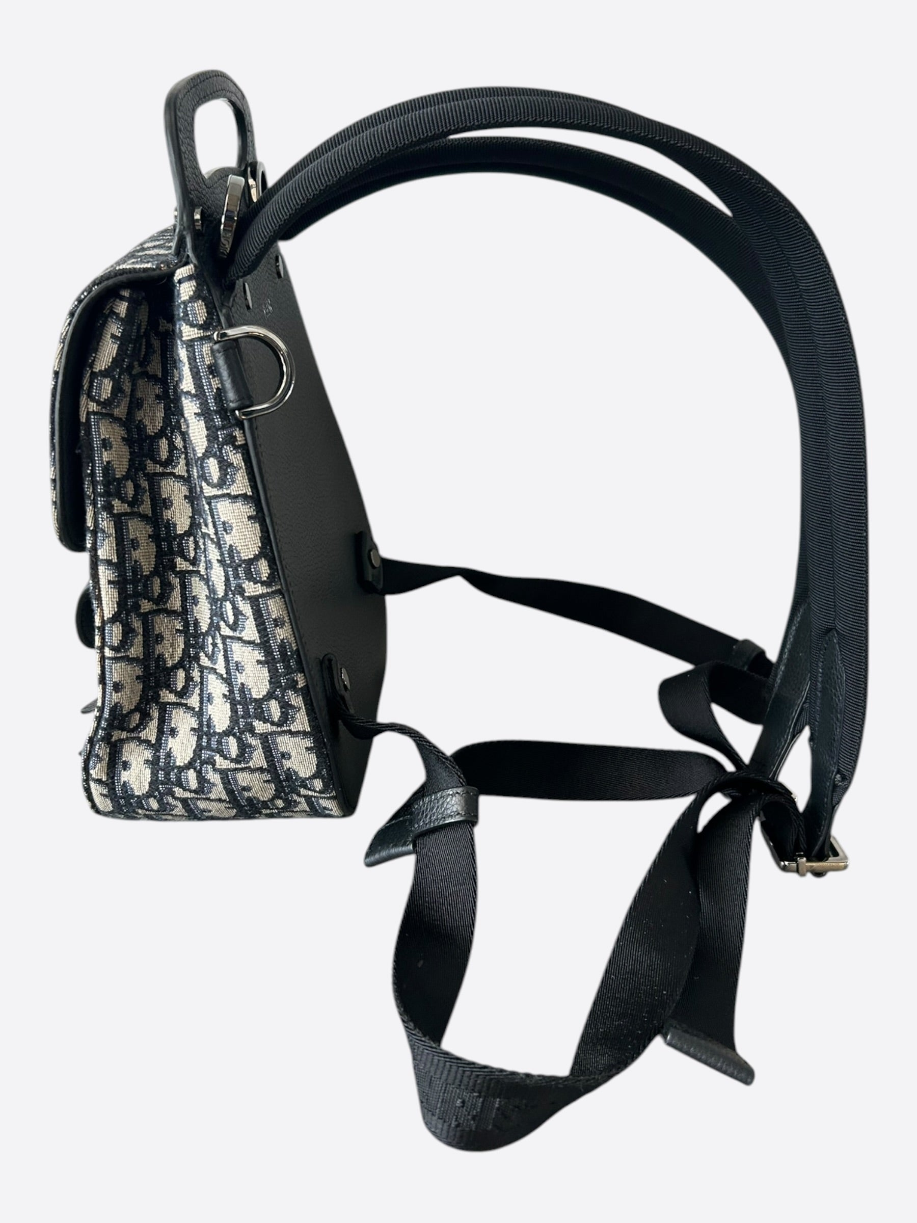 Dior Beige Oblique Mini Gallop Backpack – Savonches