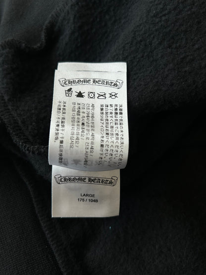 Chrome Hearts Black & White Horseshoe Logo Sweater