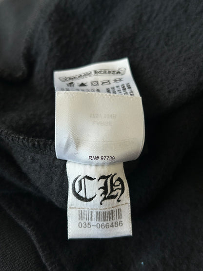 Chrome Hearts Black & White Horseshoe Logo Sweater