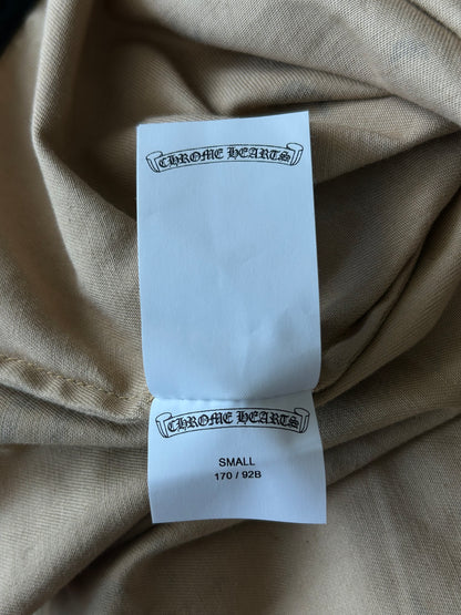 Chrome Hearts Sex Records Desert Camo Short Sleeve Button Up Shirt