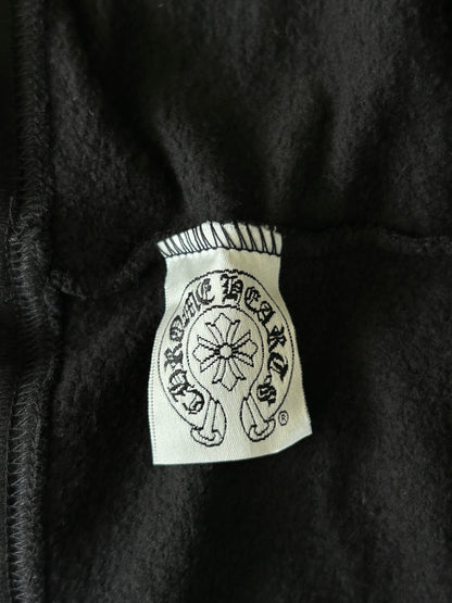 Chrome Hearts Black & White T-Bar Logo Women's Sweatpants