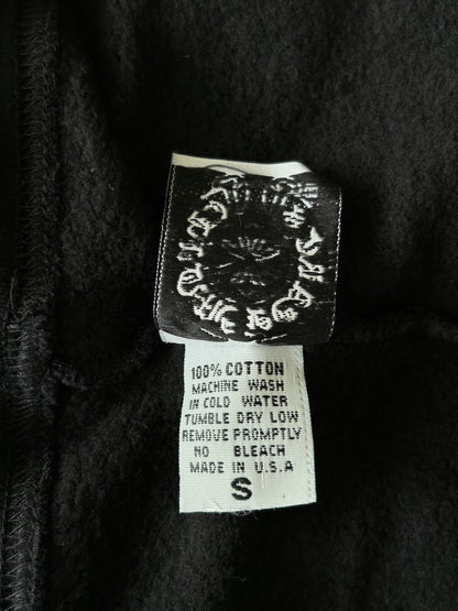 Chrome Hearts Black & White T-Bar Logo Women's Sweatpants