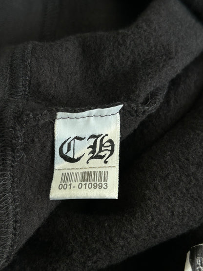 Chrome Hearts Black & White T-Bar Logo Women's Sweatpants
