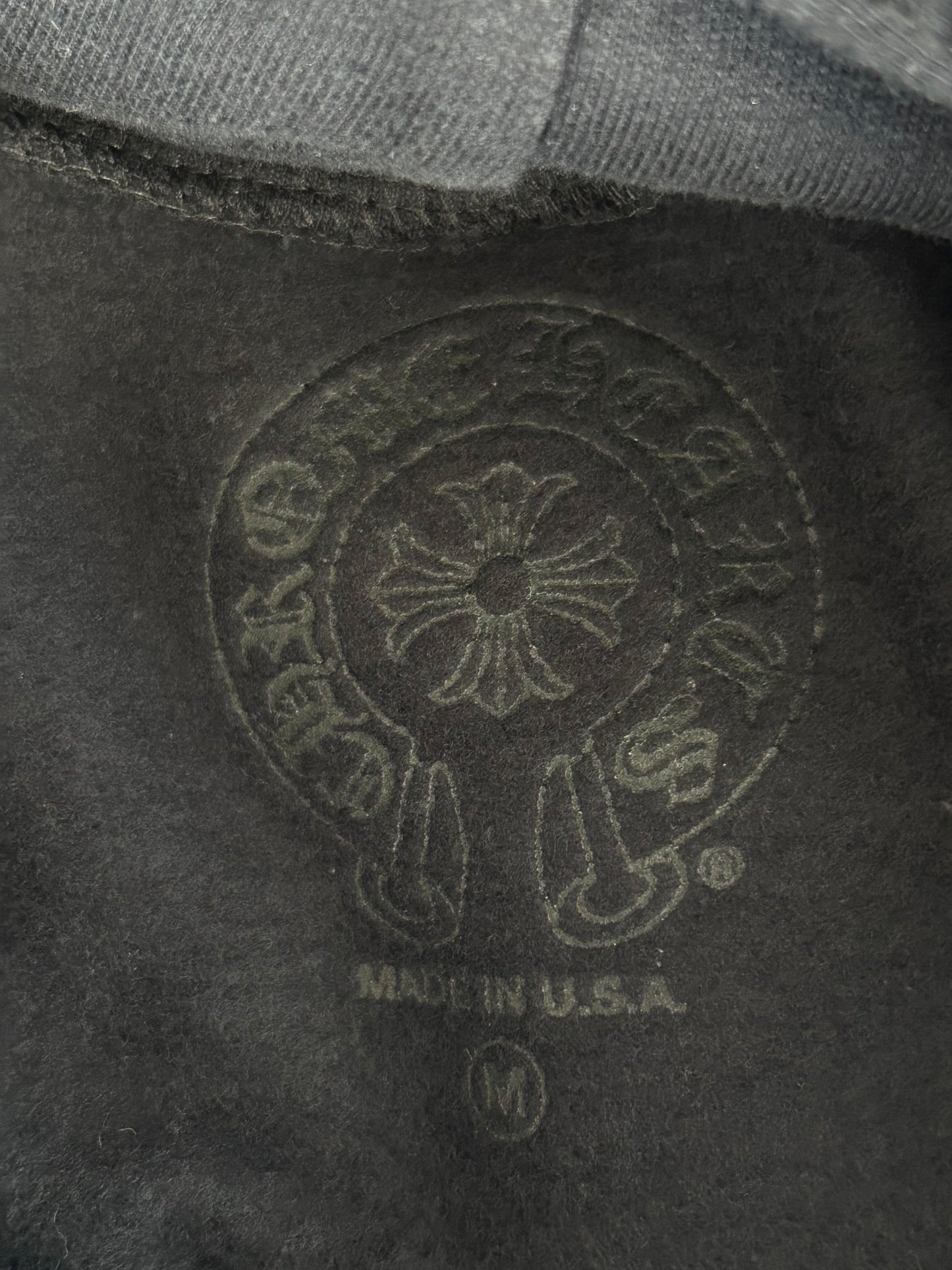 Chrome Hearts Black Miami Exclusive Cross Logo Hoodie