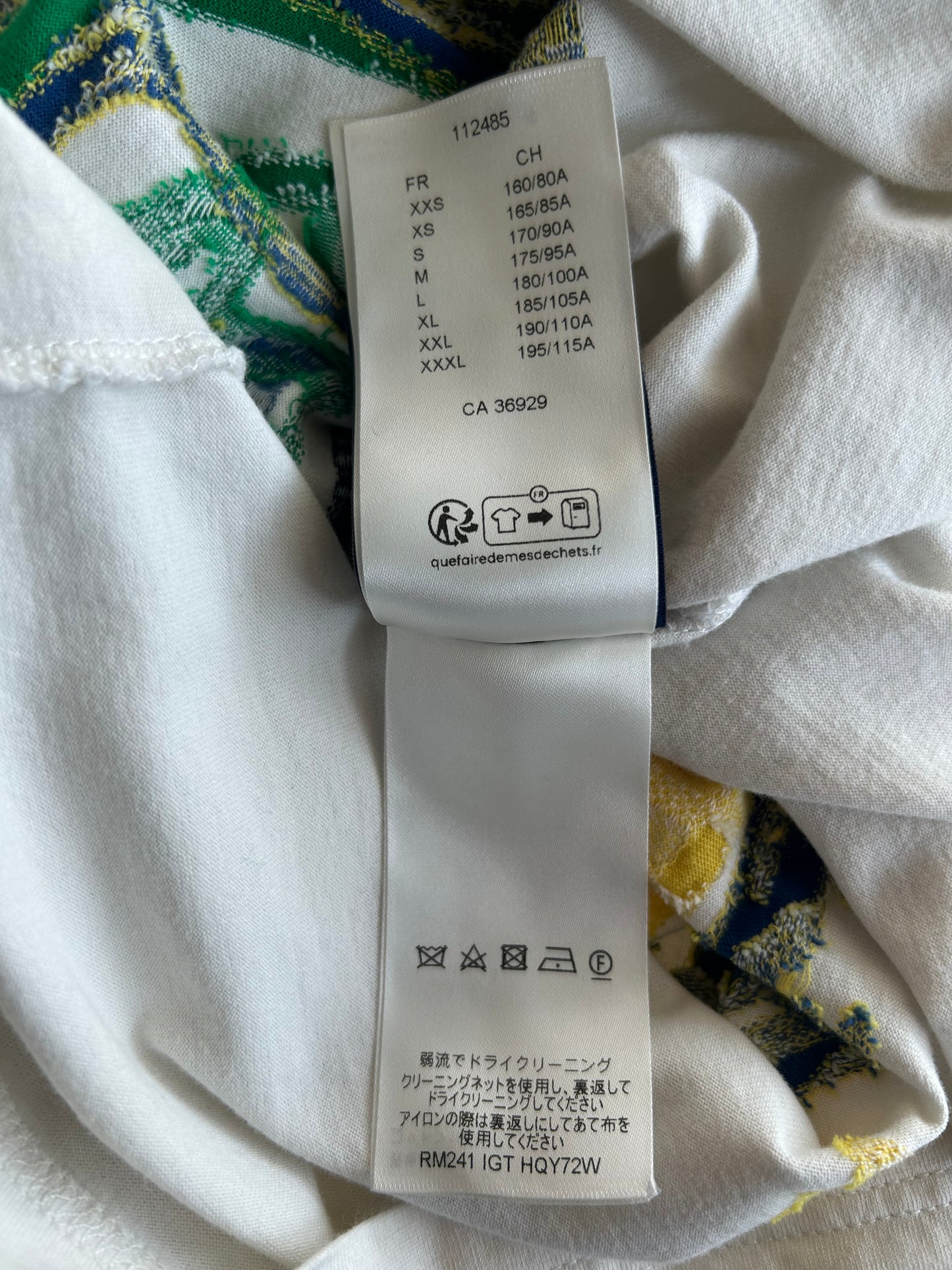 Louis Vuitton White Rue Du Pont Neuf Graphic Intarsia T-Shirt
