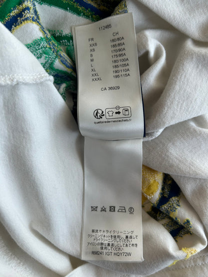 Louis Vuitton White Rue Du Pont Neuf Graphic Intarsia T-Shirt