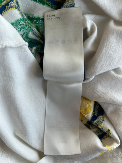 Louis Vuitton White Rue Du Pont Neuf Graphic Intarsia T-Shirt