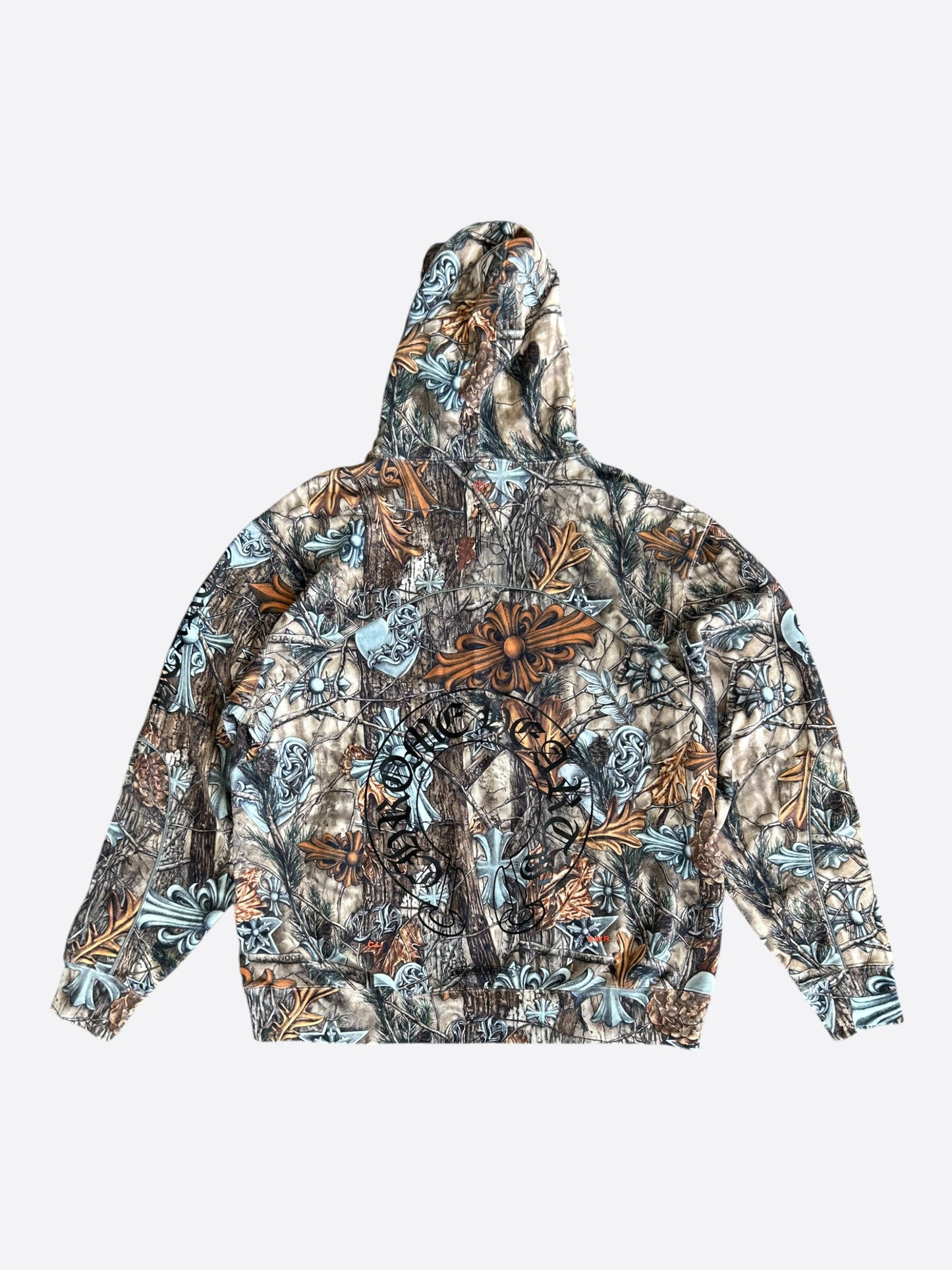 Chrome Hearts Nike NOCTA Camouflage Horseshoe Logo Hoodie