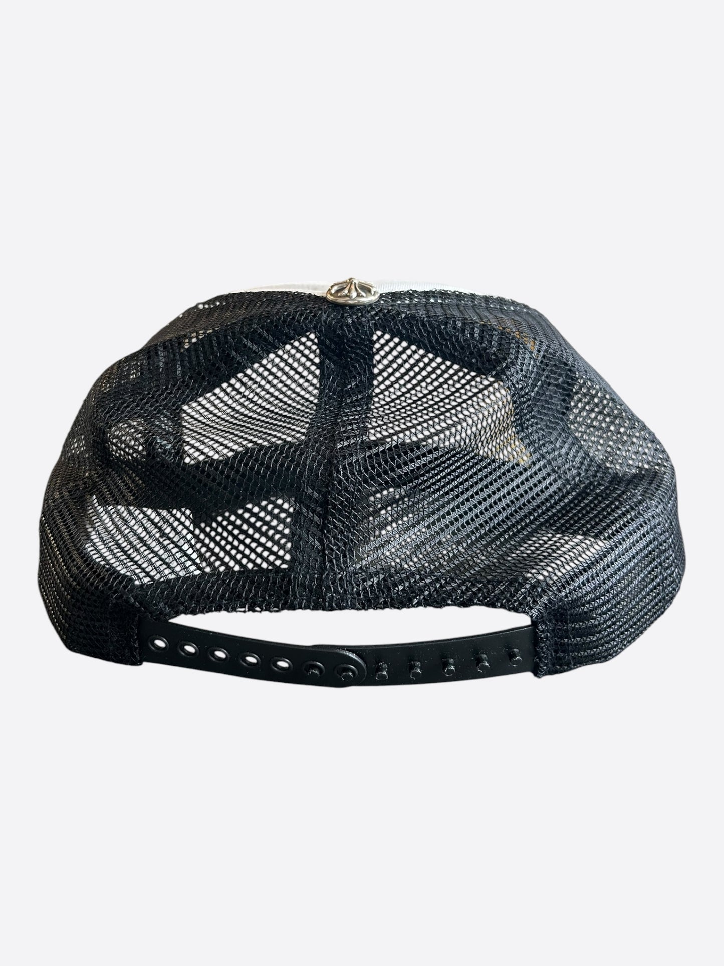 Chrome Hearts Black & White F**K Trucker Hat