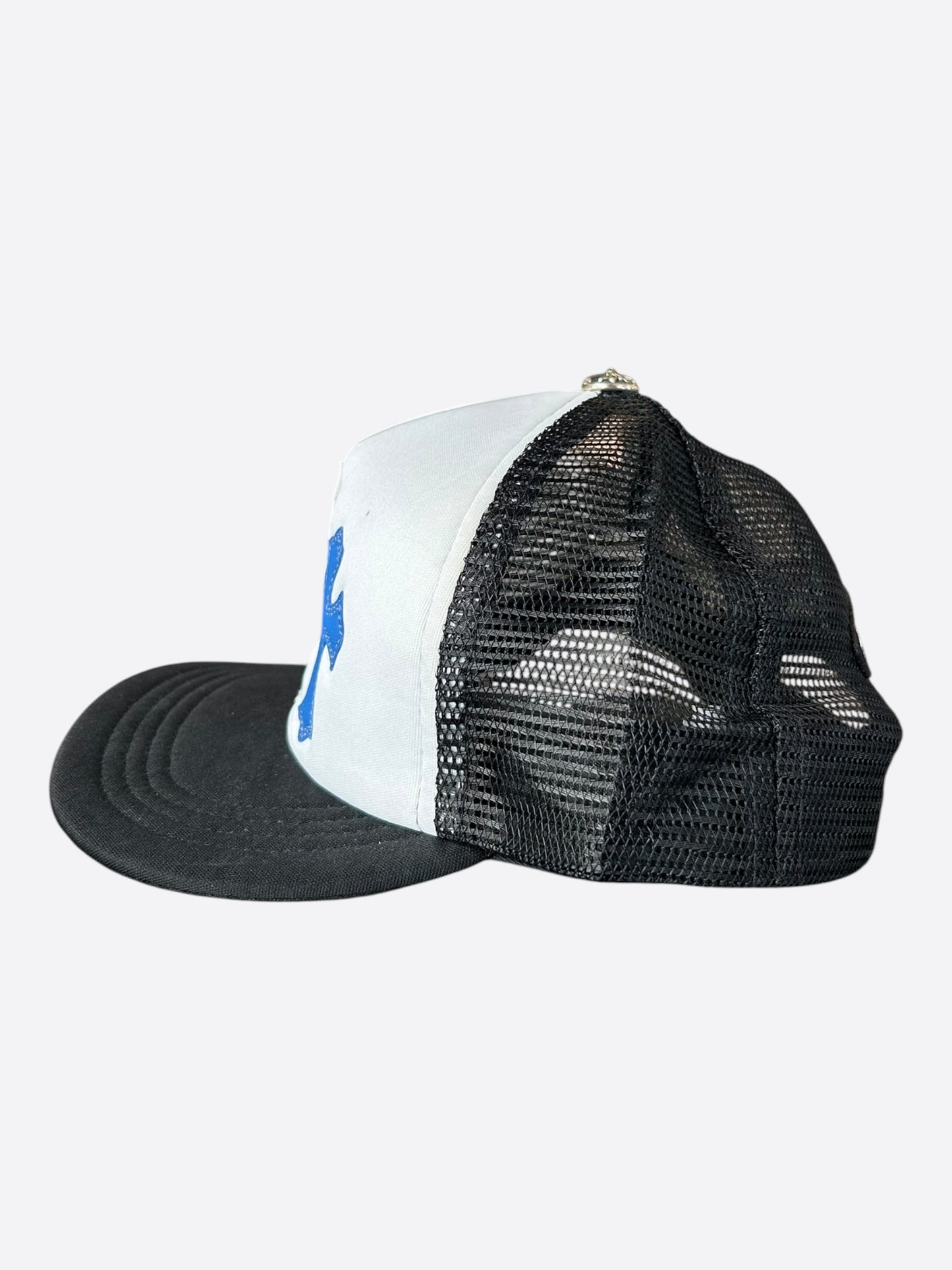 Chrome Hearts Black USA Triple Cross Patch Hat