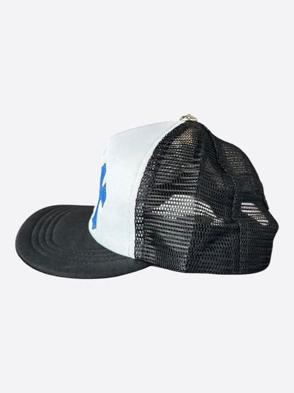 Chrome Hearts Black USA Triple Cross Patch Hat