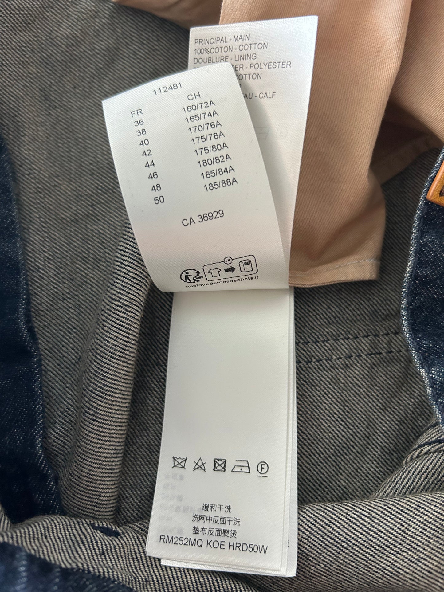 Louis Vuitton Blue Monogram Carpenter Denim Shorts