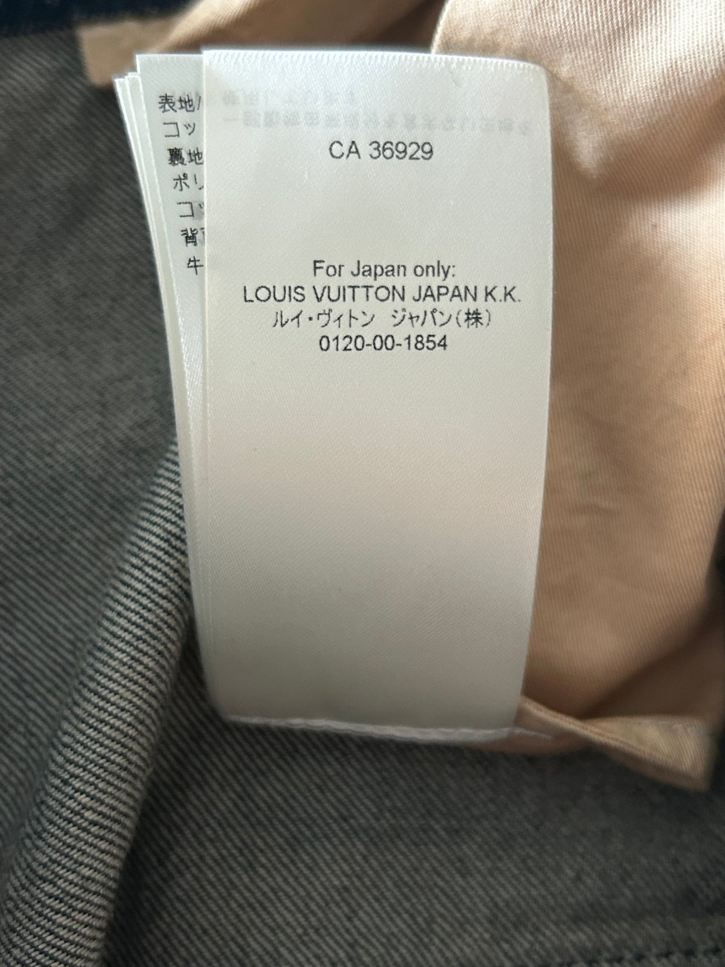 Louis Vuitton Blue Monogram Carpenter Denim Shorts