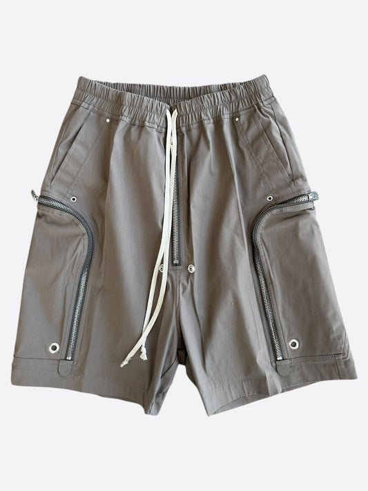 Rick Owens Tan Bauhaus Bela Shorts