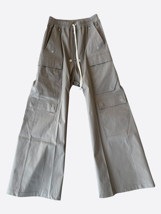 Rick Owens Tan Cargobela Cargo Pants